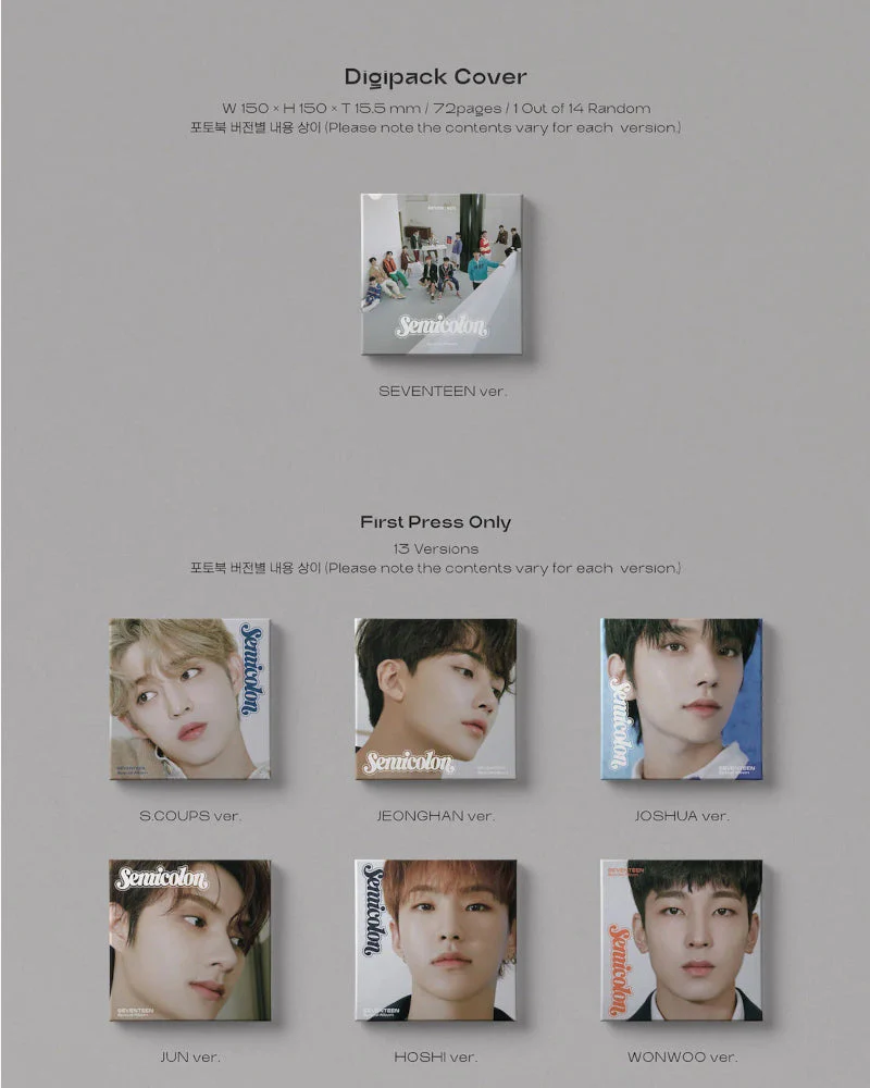 SEVENTEEN - [SEMICOLON] Special Album (Random Ver.) - Image 3