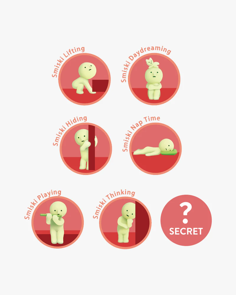 Smiski® Mini Figure Living Series Blind Box - Image 2