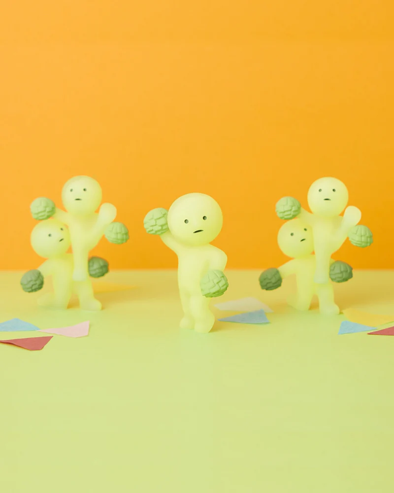 Smiski® Mini Figure Cheer: We Can Do It! Series Blind Box