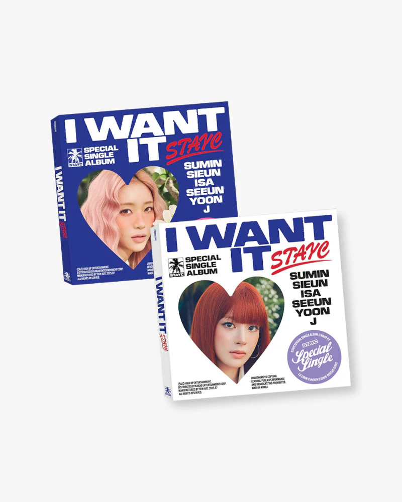 STAYC - Special Single : I WANT IT (2 Versions)