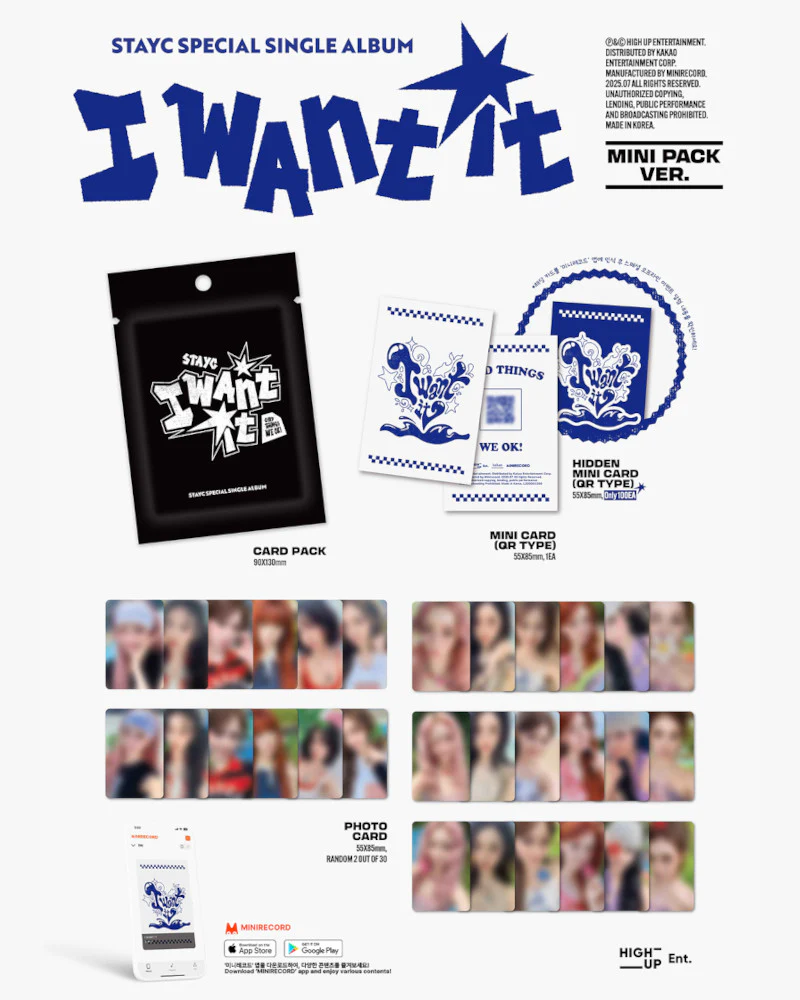 STAYC - Special Single : I WANT IT (MINI PACK Ver.) - Image 2