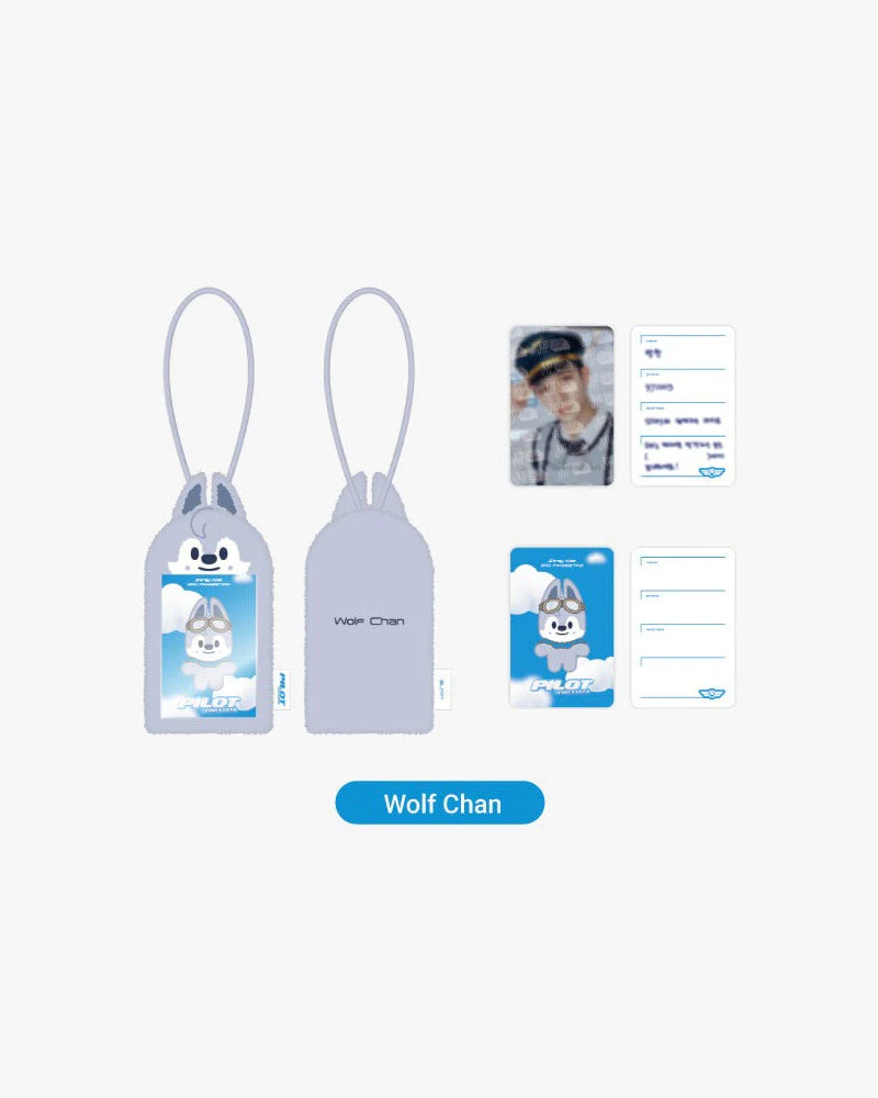 STRAY KIDS 3RD FANMEETING 'PILOT : FOR ★★★★★' SKZOO CARRIER NAME TAG SET - Image 2