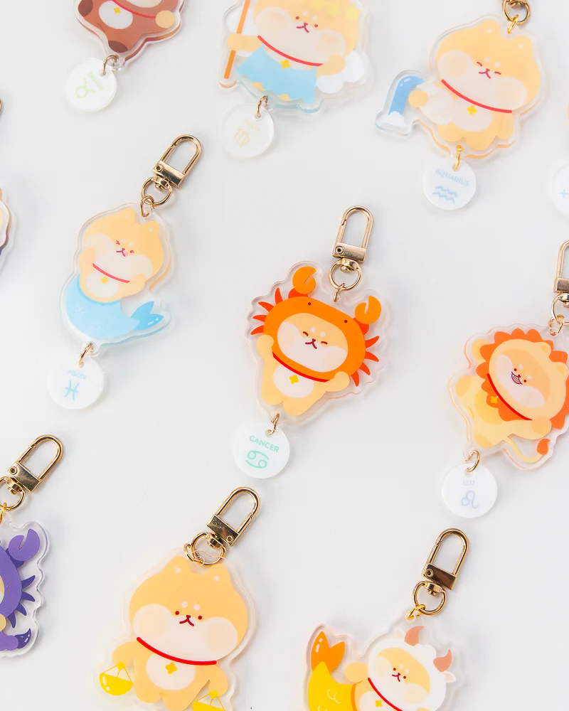 SUKOSHI MO Horoscope Keychain