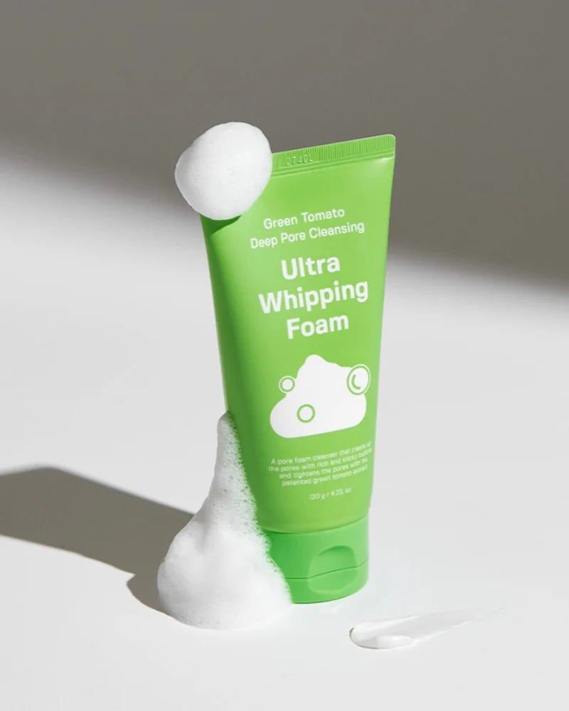 Sungboon Editor Green Tomato Deep Pore Cleansing Ultra Whipping Foam