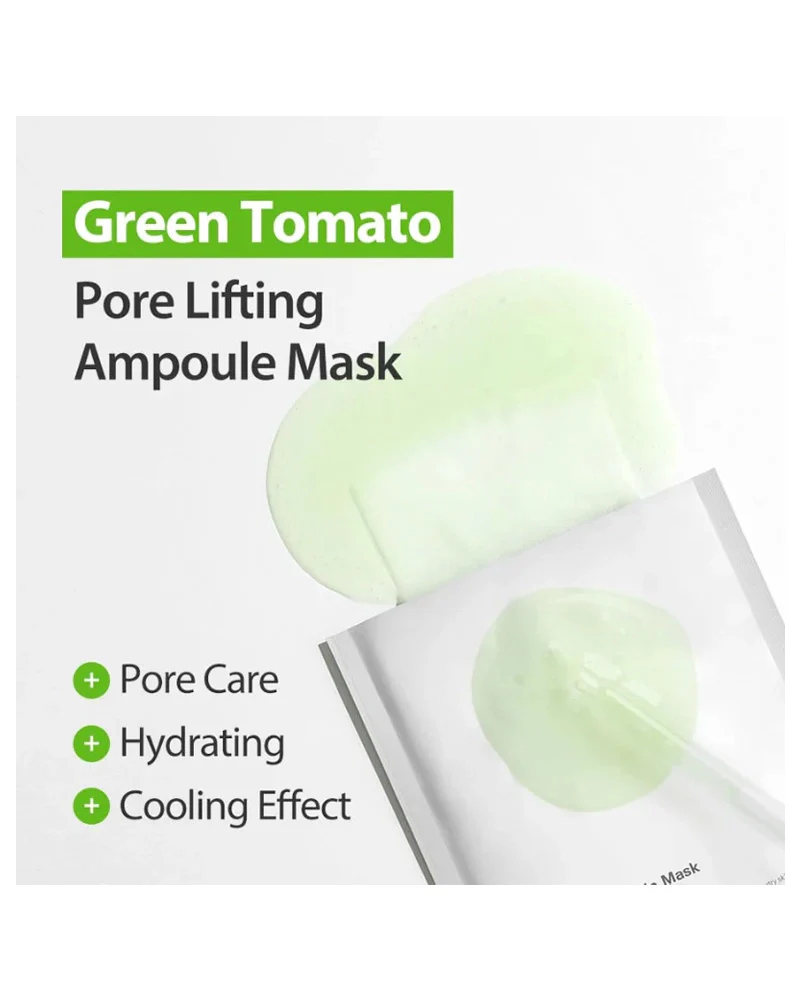 Sungboon Editor Green Tomato Pore Lifting Ampoule Mask - Image 5