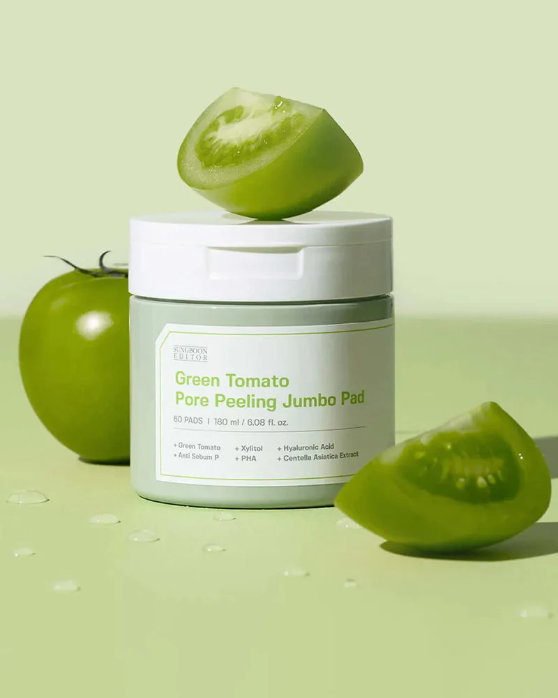 Sungboon Editor Green Tomato Pore Peeling Jumbo Pad (60ea)