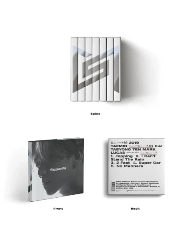 SUPERM - SUPERM (1ST Mini Album) RANDOM VER. - Image 2