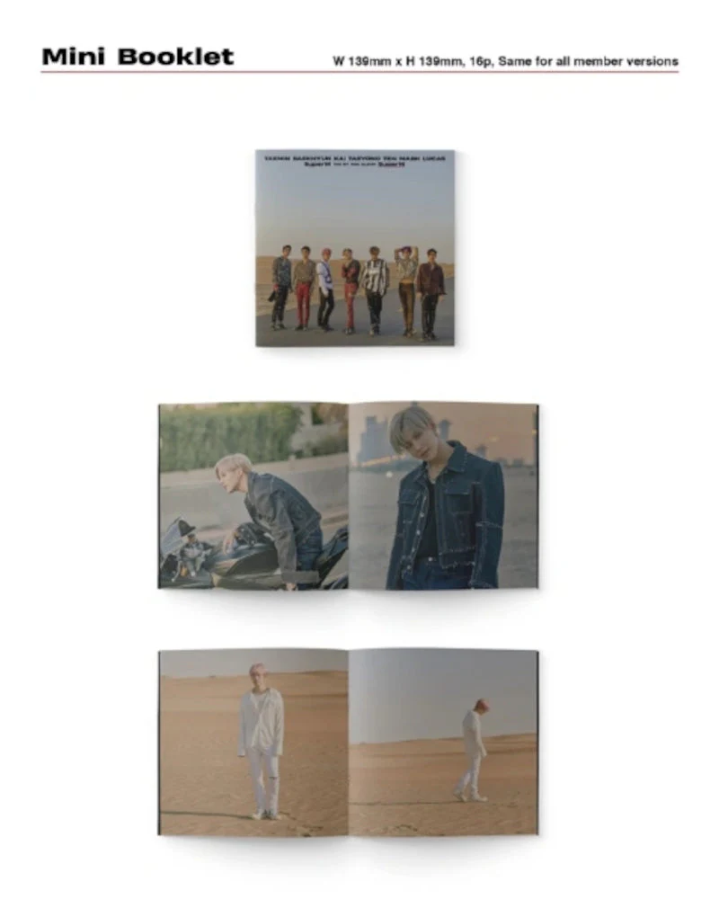 SUPERM - SUPERM (1ST Mini Album) RANDOM VER. - Image 5