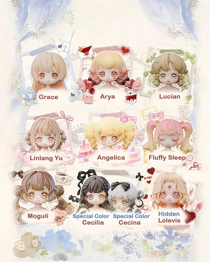 Sweet Emilya Broken Star Trajectory Vintage Treasures Trading Doll Blind Box Series - Image 2