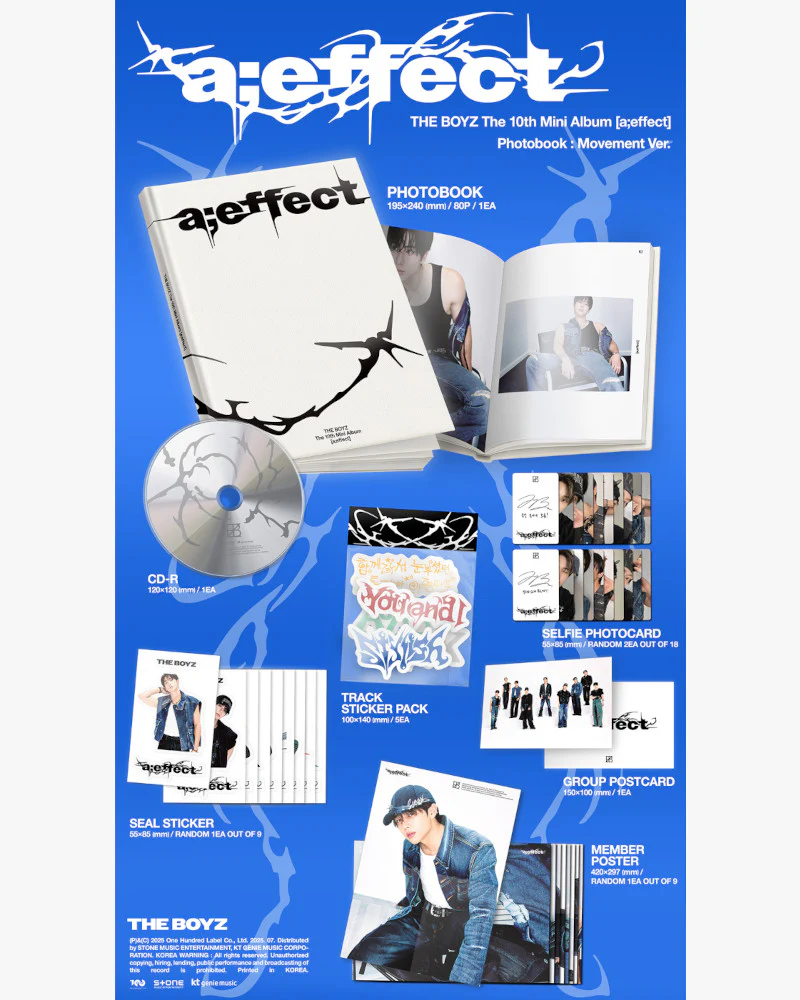 THE BOYZ - 10th mini album [a;effect] (2 Versions) - Image 3