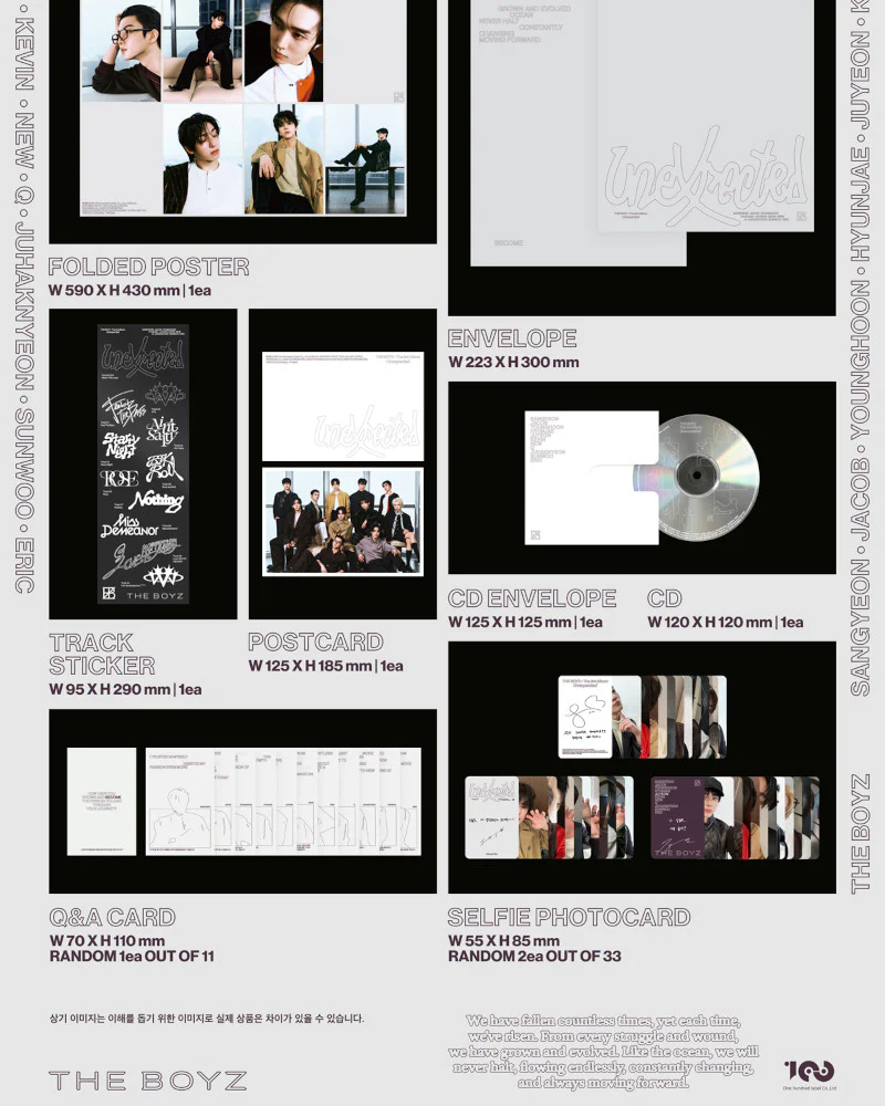 THE BOYZ - The 3rd Album 'Unexpected' (Photobook Ver.) (3 Versions) - Image 3