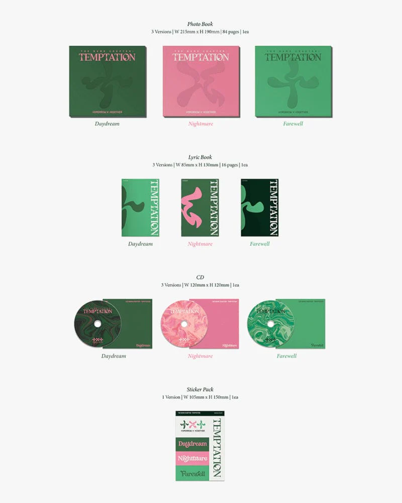 TOMORROW X TOGETHER (TXT) - The Name Chapter: TEMPTATION (3 Versions) - Image 2