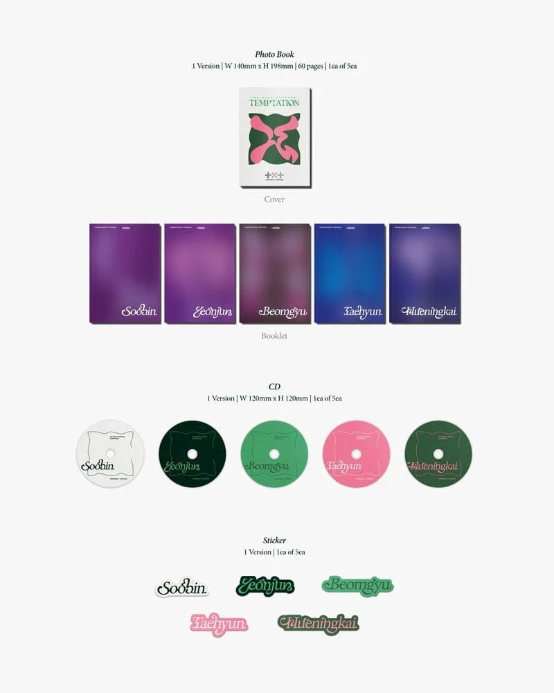 TOMORROW X TOGETHER (TXT) - The Name Chapter: TEMPTATION (LULLABY VER.) (Random Ver.) - Image 3