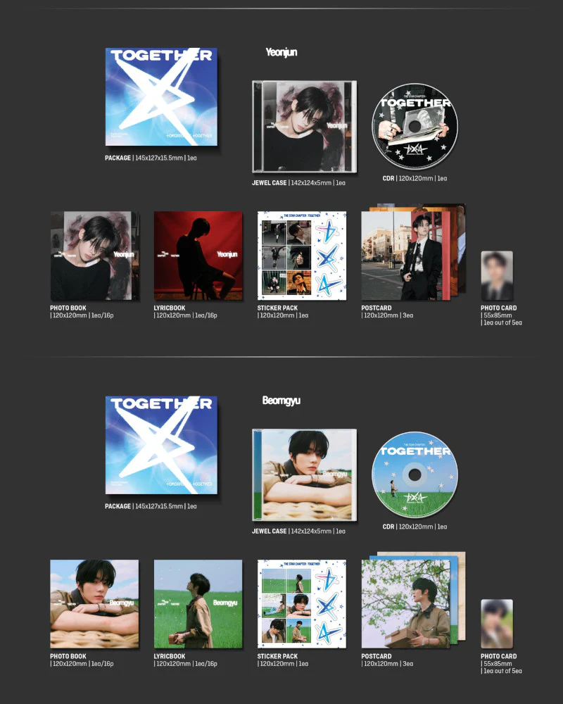 TOMORROW x TOGETHER (TXT) - [THE STAR CHAPTER: TOGETHER] (Solo Track Ver.) (5 Versions Random) - Image 5