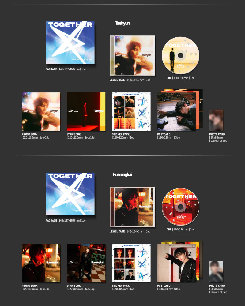 TOMORROW x TOGETHER (TXT) - [THE STAR CHAPTER: TOGETHER] (Solo Track Ver.) (5 Versions Random) - Image 6