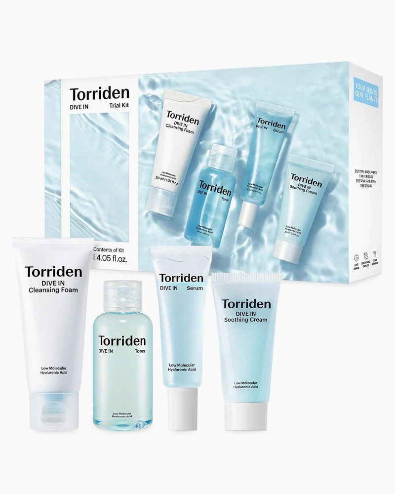 Torriden DIVE-IN Skincare Trial Kit - Image 2