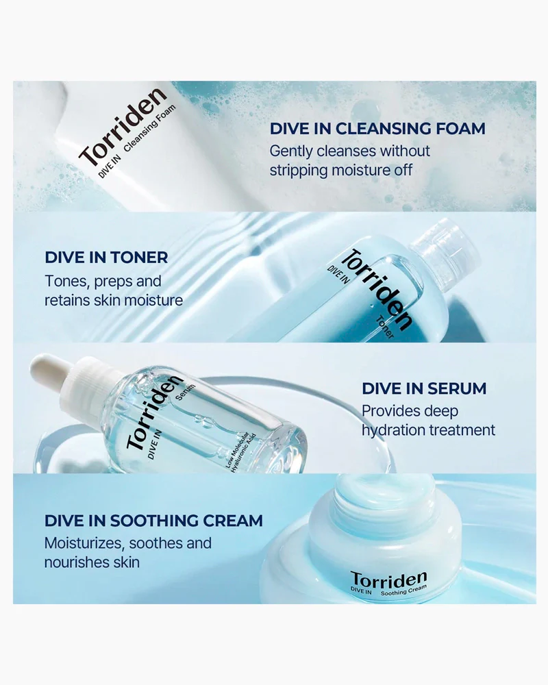 Torriden DIVE-IN Skincare Trial Kit - Image 3