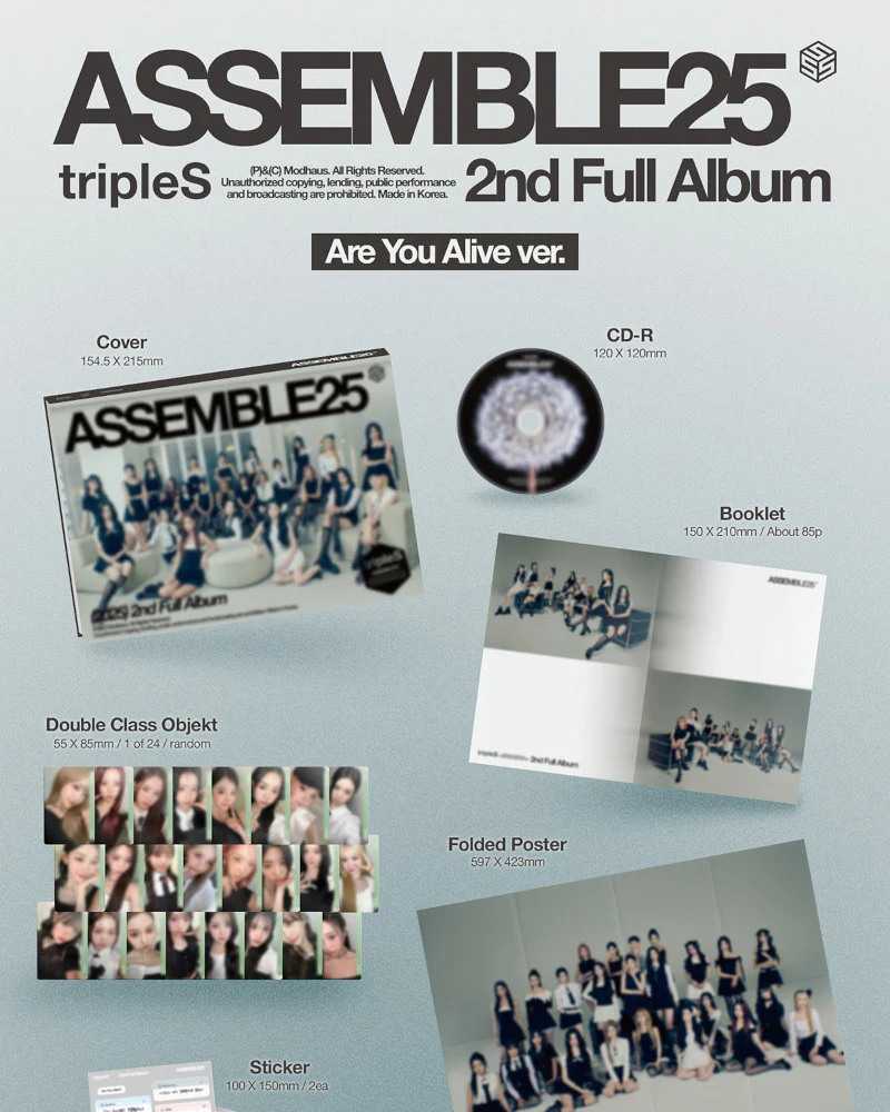 tripleS - 2nd Full Album [ASSEMBLE25] (2 Versions) - Image 4