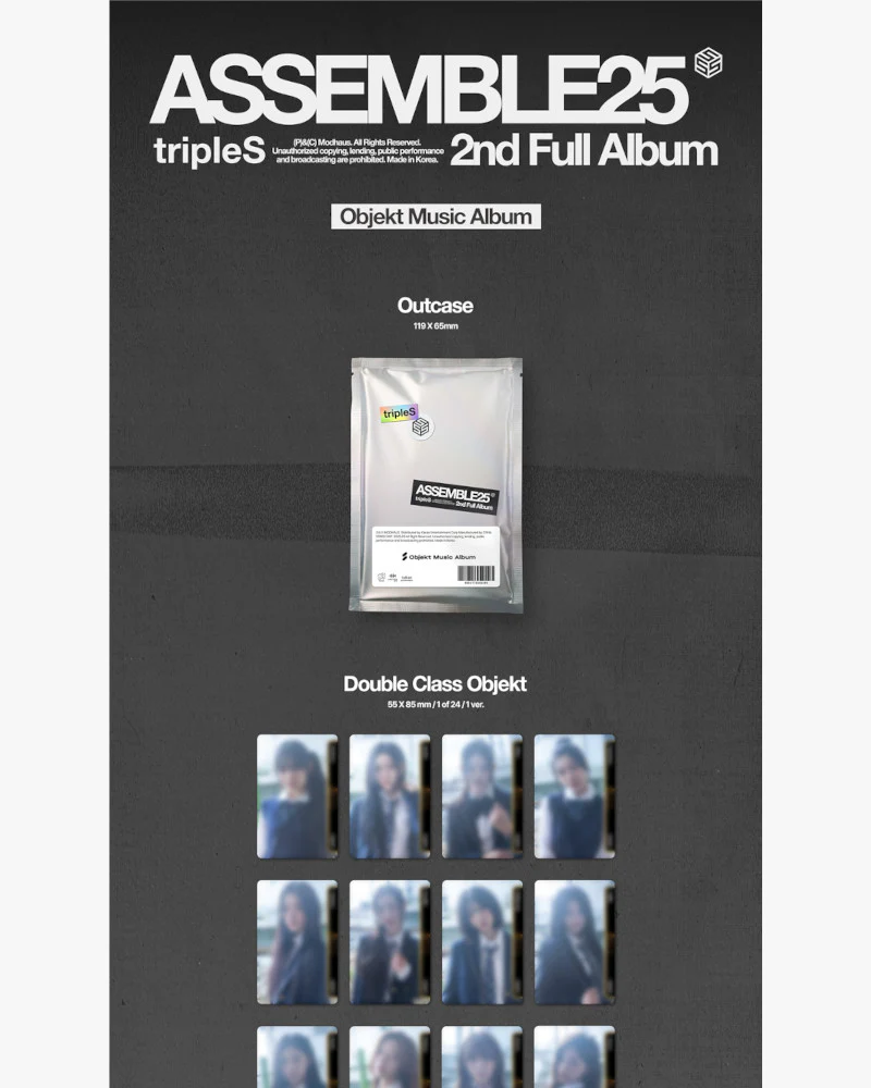 tripleS - 2nd Full Album [ASSEMBLE25] (Objekt Music Album) - Image 2