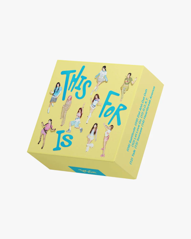 TWICE - 4th Full Album [THIS IS FOR] (CONFETTI ver.)
