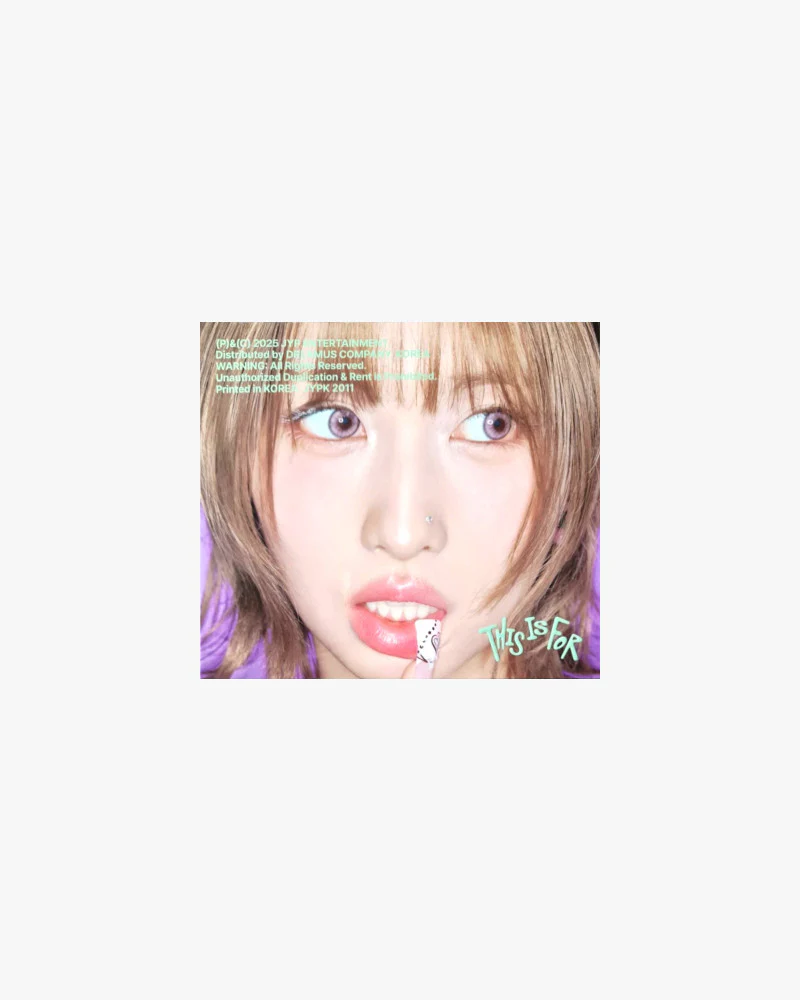 TWICE - 4th Full Album [THIS IS FOR] (DIGIPACK ver.) (9 Versions) - Image 6