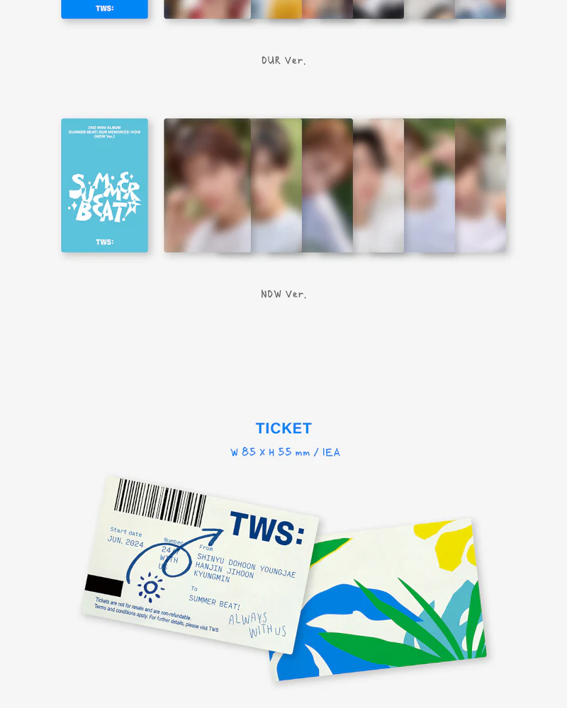TWS - 2ND MINI ALBUM [SUMMER BEAT!] (Random Ver.) - Image 8