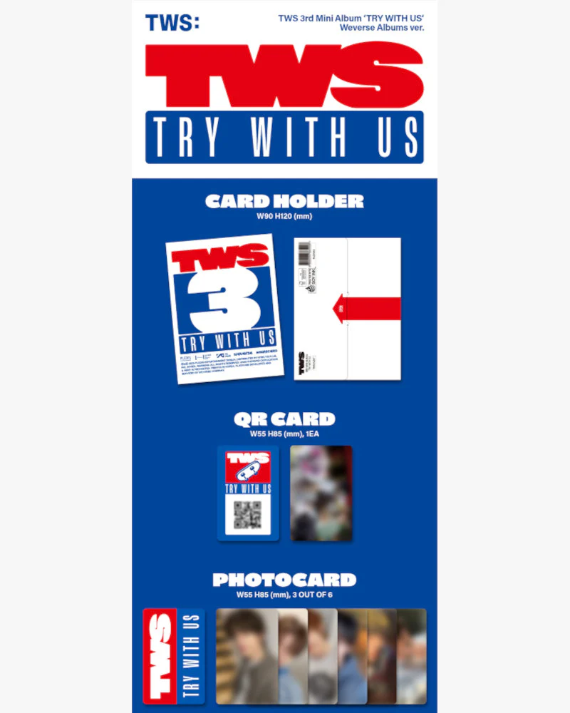 TWS - 3rd mini album ‘TRY WITH US’ (Weverse Albums ver.) - Image 2