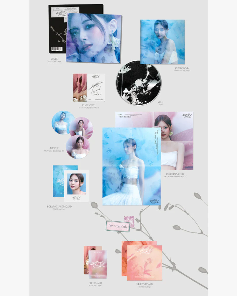 TZUYU (TWICE) - 1ST MINI ALBUM [abouTZU] (Digipack Ver.) - Image 2