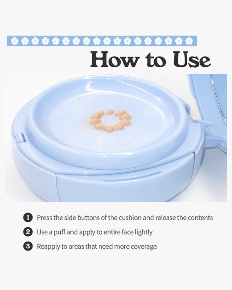 unleashia Babe Skin Baby Blue Cushion CASE - Image 4