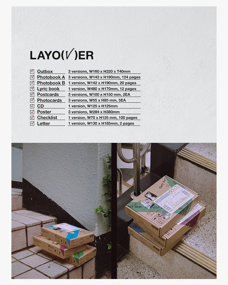V (BTS) - Layover (3 Versions) - Image 2