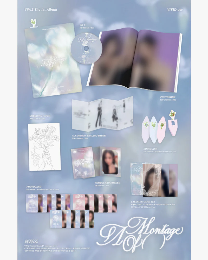 VIVIZ - The 1st Album ‘A Montage of ( )’ (2 Versions) - Image 2