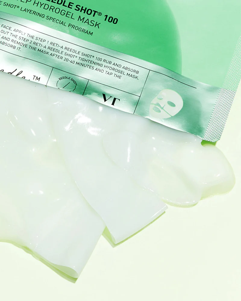VT Reedle Shot 100 2-Step Hydrogel Mask #Reti-A - Image 2