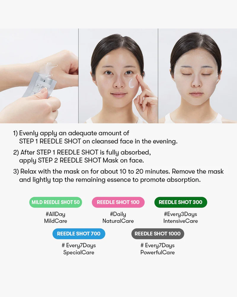 VT Reedle Shot 100 2-Step Hydrogel Mask #Reti-A - Image 4