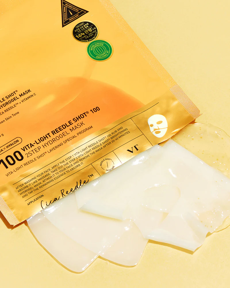 VT Reedle Shot 100 2-Step Hydrogel Mask #Vita-light - Image 3