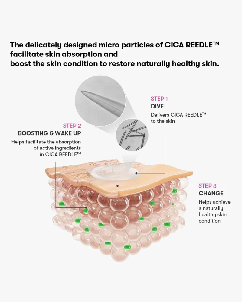 VT Reedle Shot 100 2-Step Hydrogel Mask #Vita-light - Image 6
