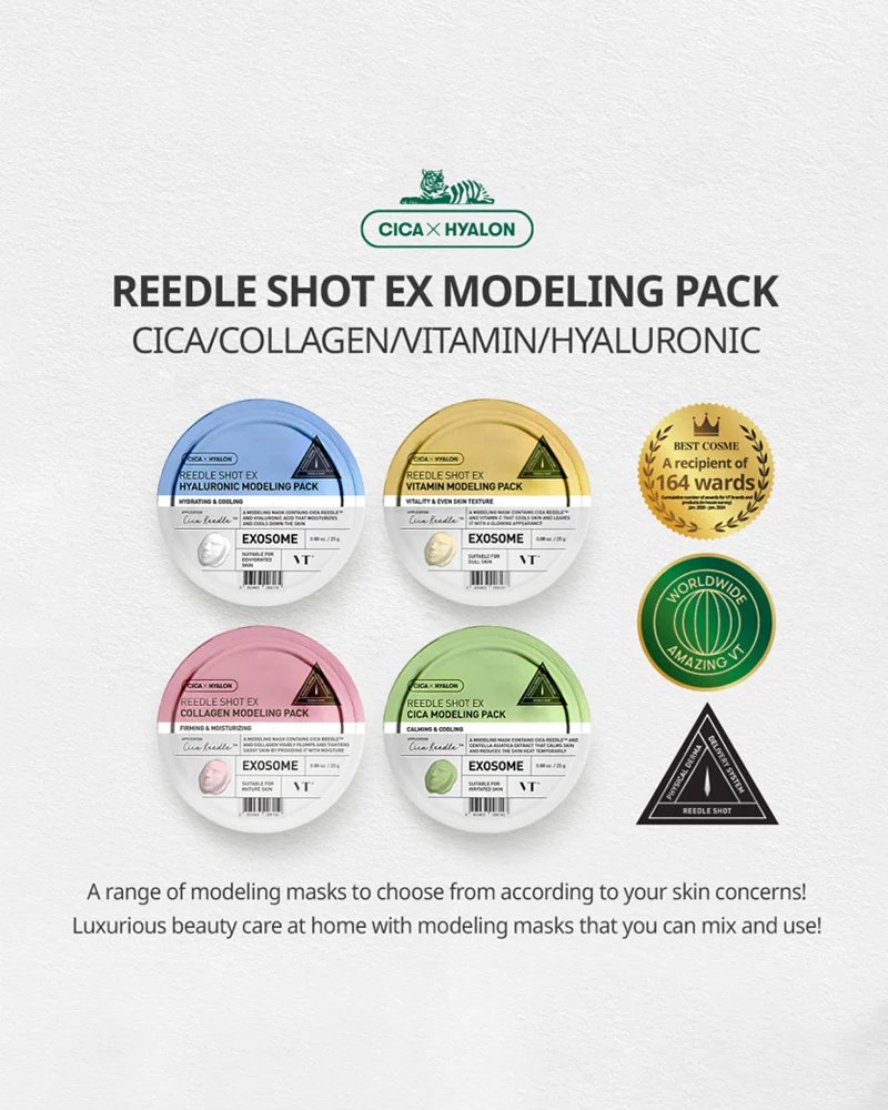 VT Reedle Shot Ex Collagen Modeling Pack - Image 8