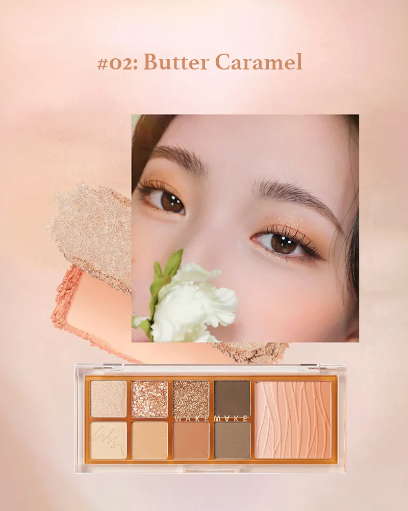WAKEMAKE Mix Blurring Eye Palette - Image 5
