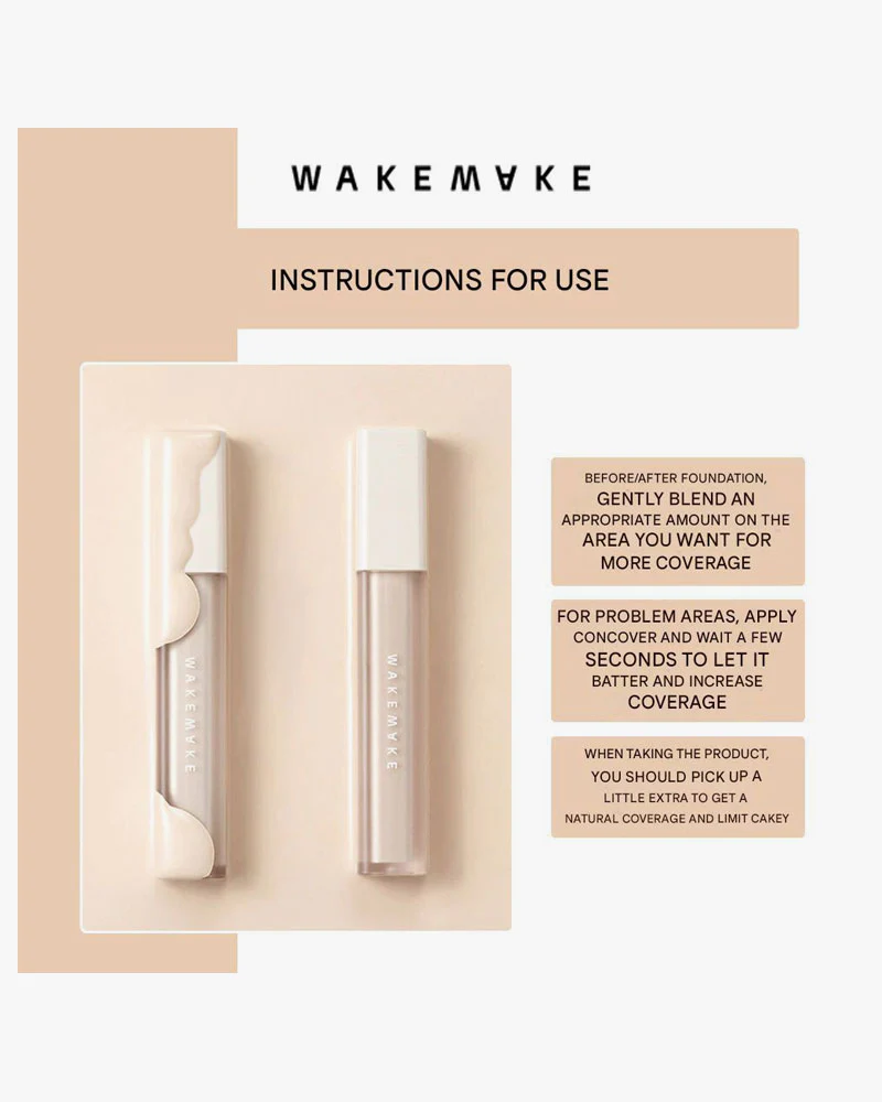 WAKEMAKE Defining Cover Concealer - Image 5