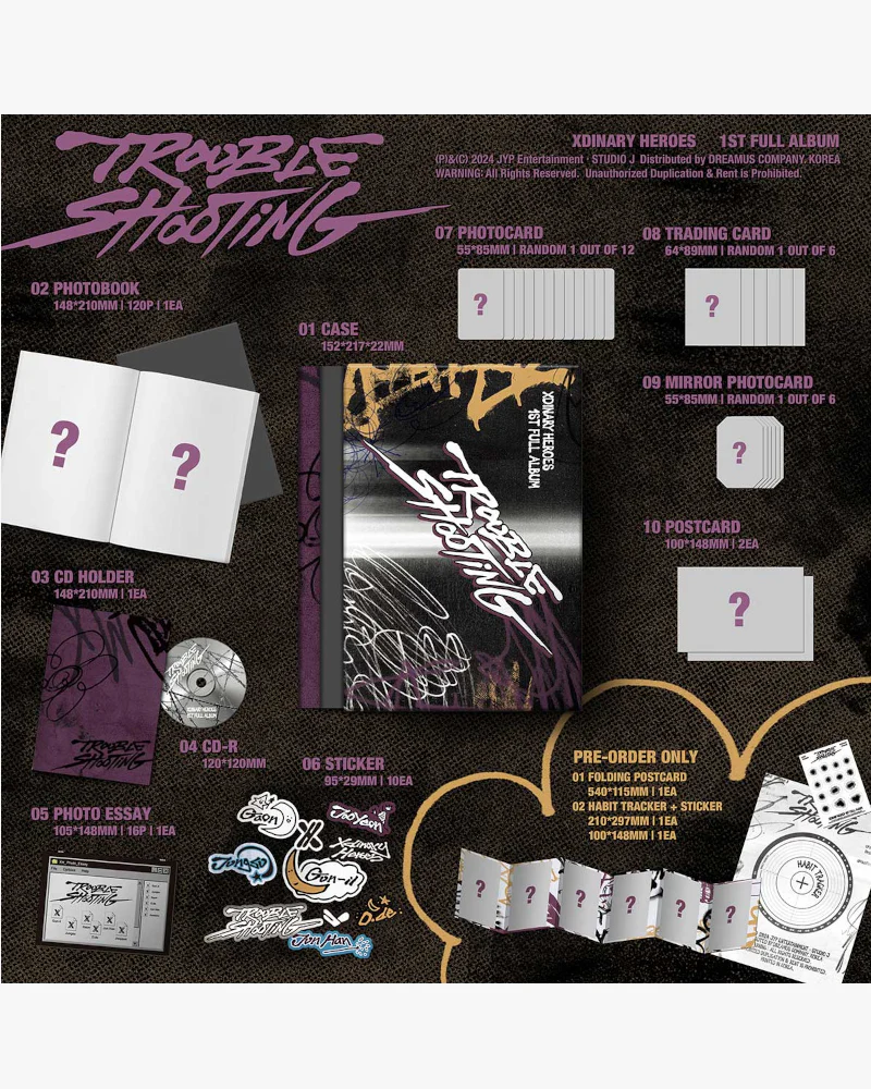 Xdinary Heroes - 1ST FULL ALBUM [Troubleshooting] (2 Versions) - Image 5