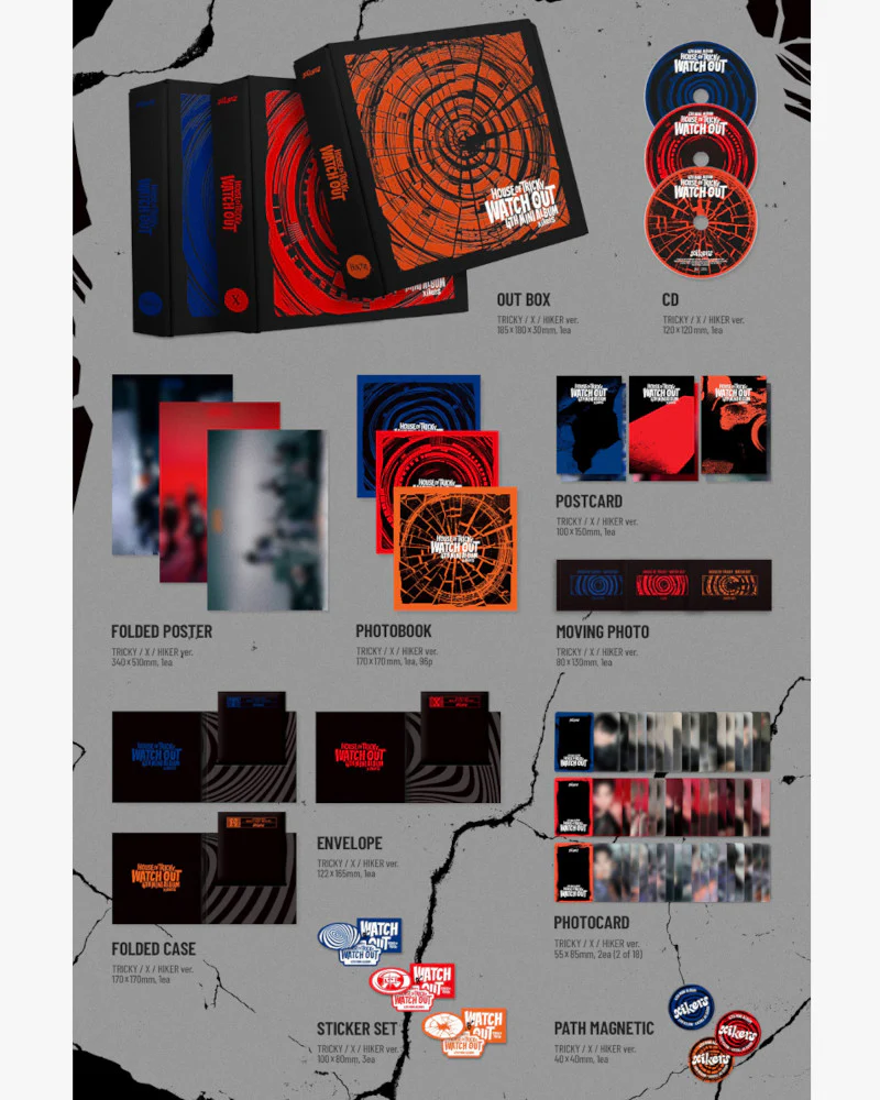xikers - 4TH MINI ALBUM [HOUSE OF TRICKY : WATCH OUT] (3 Versions) - Image 2