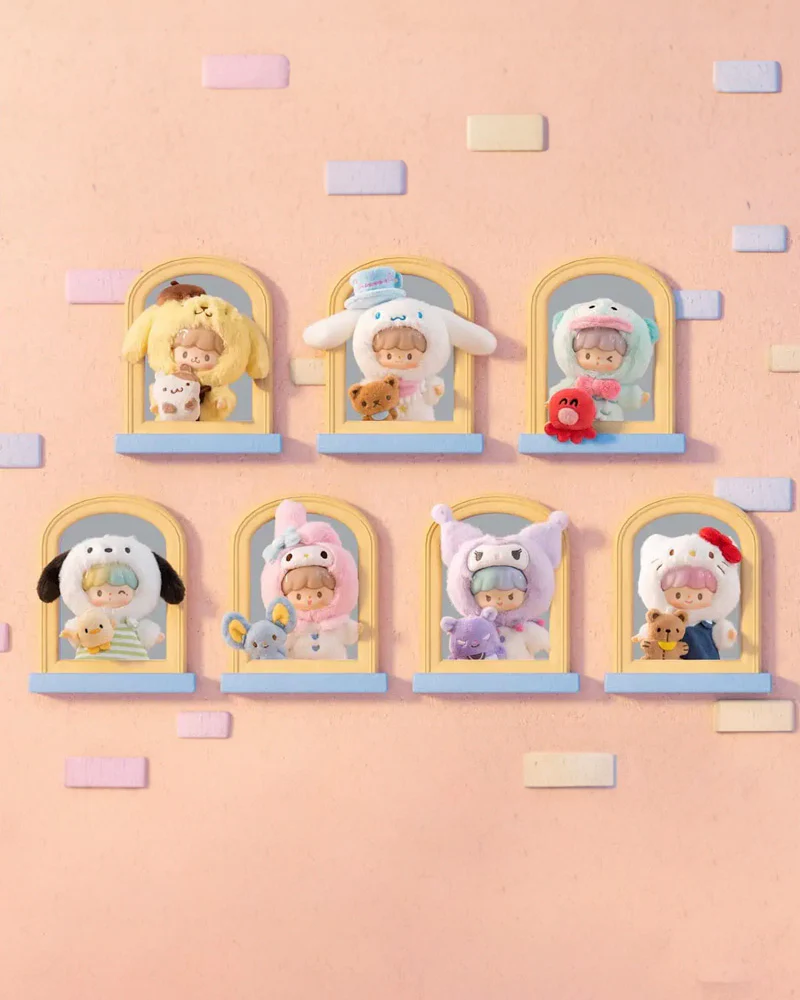 Zzoton x Sanrio® Love League Buddies Series Plush Blind Box